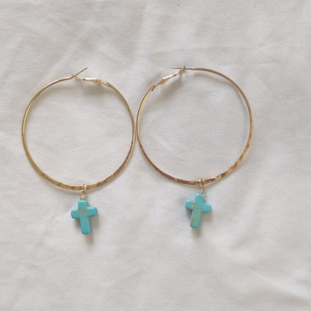 Hoop earrings
